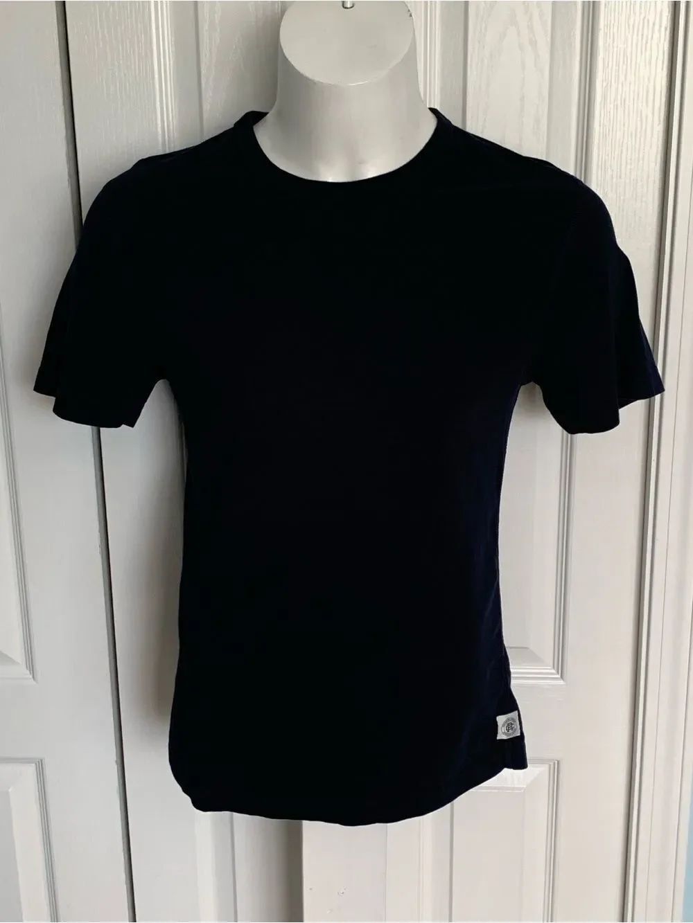 Men's Classic Reigning Champs Crew Neck T-Shirt - Navy